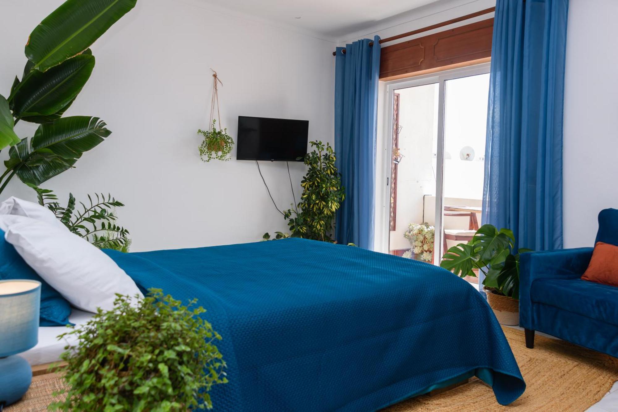 Hillside Studio With Sea View & Fibre Internet Albufeira Eksteriør bilde
