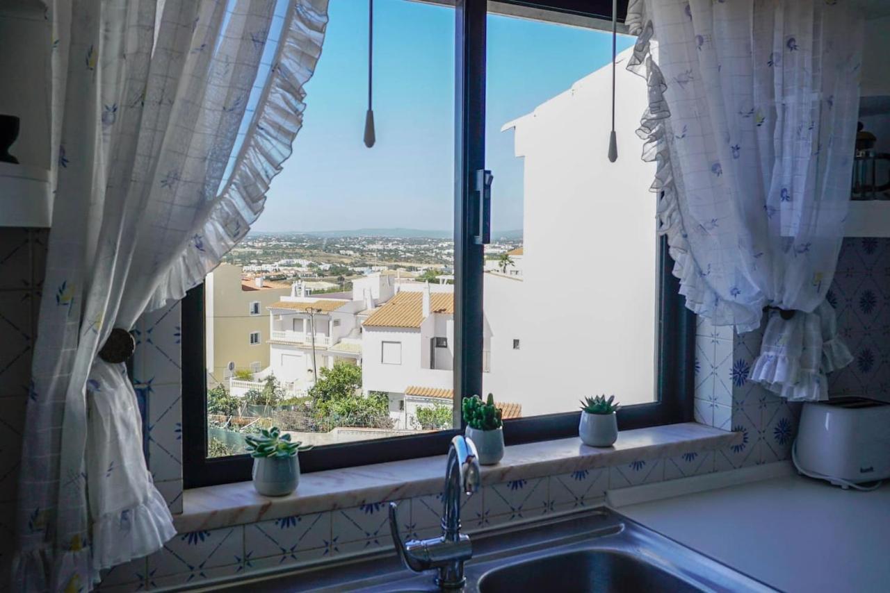 Hillside Studio With Sea View & Fibre Internet Albufeira Eksteriør bilde